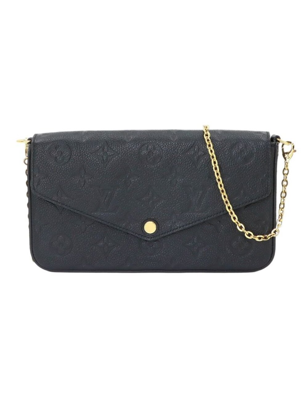 Louis Vuitton Monogram Empreinte Pochette Felicie Chain Wallet Leather Shoulder